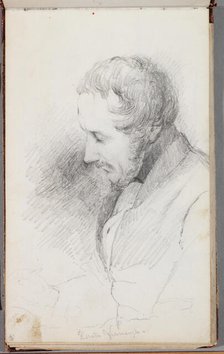 Horatio Greenough, c1830. Creator: Thomas Cole.