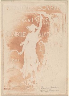 Souhaits Souhaits au Gui Le Siecle Neuf (Best Wishes for the New Century), 1901. Creator: Pierre Roche.