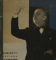 Parole in libertà, 1932. Creator: Marinetti, Filippo Tommaso (1876-1944).