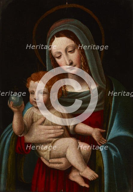 Madonna and Child, between 1750-1850. Creators: Unknown, Virgin Mary.