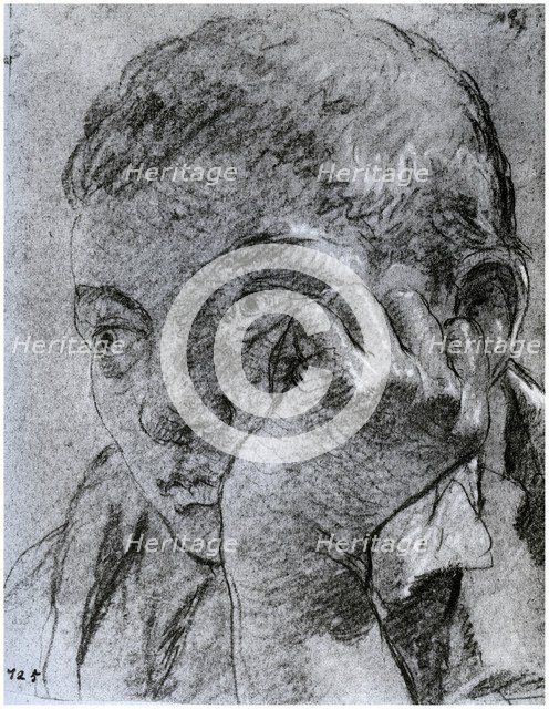 'Head of a Youth', c1750-1753 (1958). Artist: Unknown