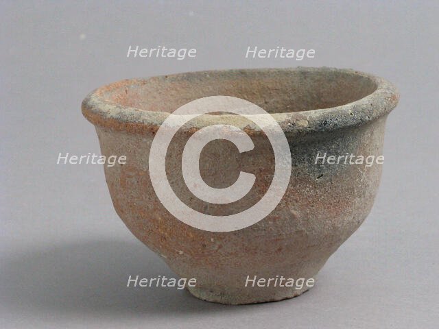 Bowl, Coptic, 4th-7th century. Creator: Unknown.