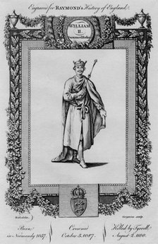 'William II. Surnamed Rufus', c1787. Artist: Unknown.