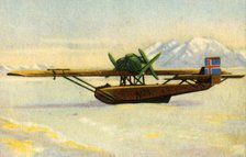 Amundsen's Dornier Do J Wal in polar ice, 1925, (1932). Creator: Unknown.