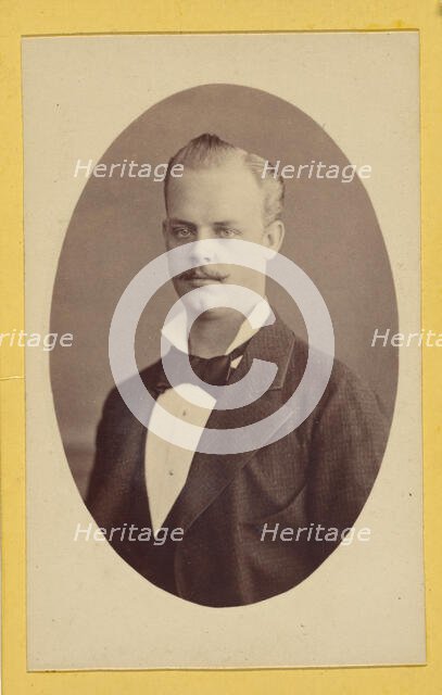 Portrait of W. Stürcke junior(?), about 1870. Creator: P.J. Sciandra.