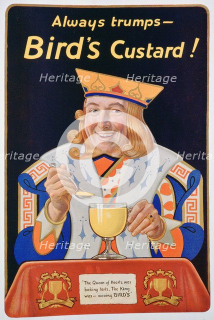 Bird's Custard advert, 1927. Artist: Unknown