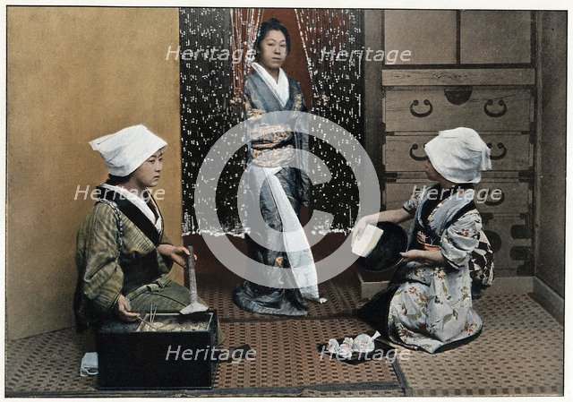 'Le jour de Recurage', (Scouring Day), c1890. Artist: Unknown