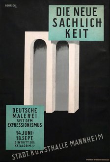 New Objectivity. German Painting Since Expressionism, 1925. Creator: Bertsch, Karl (1873-1933).