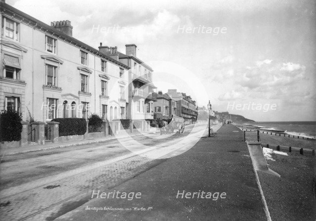 The Esplanade, Sandgate, Folkestone, Kent, 1890-1910. Artist: Unknown