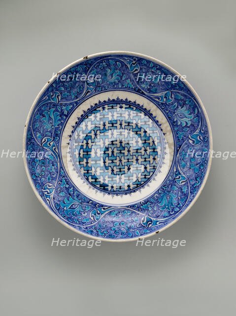 Dish, Turkey, mid-16th century. Creator: Unknown.