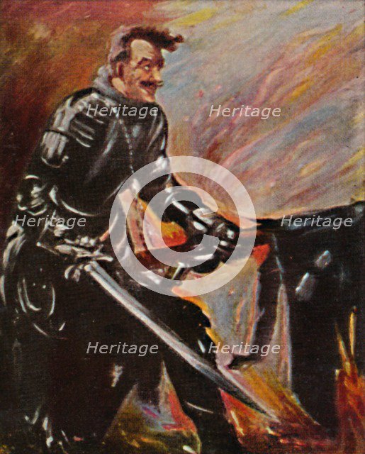 'Florian Geyer + 1525. - Gemälde von L. Corinth', 1934. Creator: Unknown.