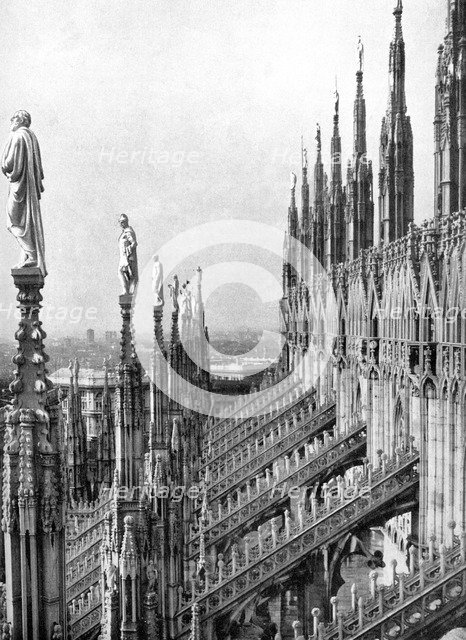 Milan Cathedral, Italy, 1926. Artist: Unknown