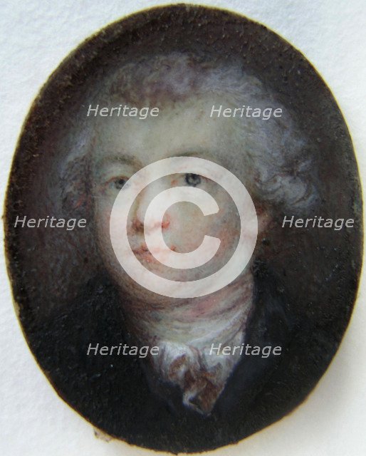 Portrait of the composer Wolfgang Amadeus Mozart (1756-1791).