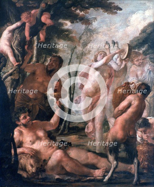 'Bacchanale', c1600-1638. Artist: Jacques Blanchard