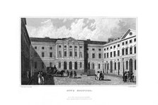 Guy's Hospital, Southwark, London, 1829.Artist: J Rogers