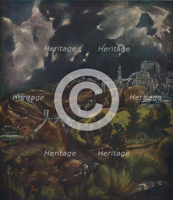 'Toledo', (View of Toledo), 1599-1600, (1938). Artist: El Greco.