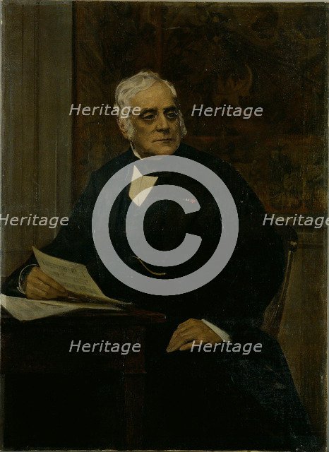 Portrait of the composer Daniel-François-Esprit Auber (1782-1871).