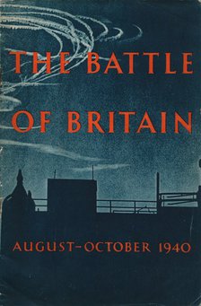 Front page of The Battle of Britain, 1943. Artist: Unknown.