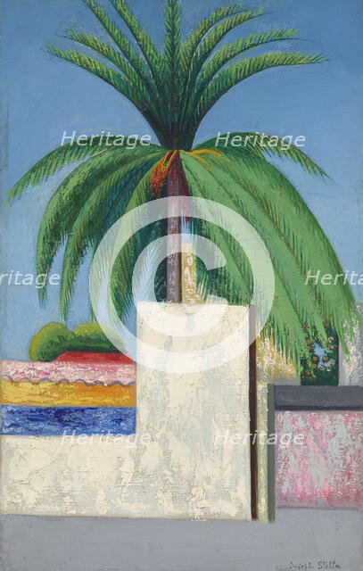 Palm Tree, c1930. Creator: Stella, Joseph (1877-1946).