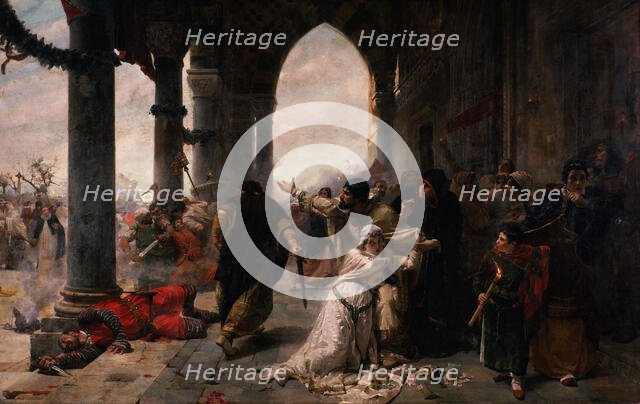 The Sicilian Vespers, 1890-1891. Creator: Eroli, Erulo (1854-1916).