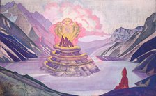 Nagarjuna Conqueror of the Serpent, 1925. Artist: Roerich, Nicholas (1874-1947)