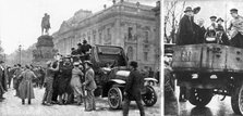 'La Nouvelle Europe; la guerre civile a Berlin; le 24 decembre 1918, des revolutionnaires..., 1918 Creator: Unknown.