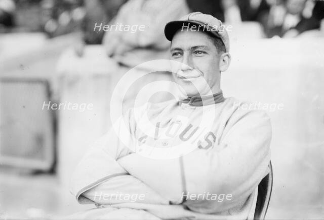 Del Pratt, St. Louis AL (baseball), 1913. Creator: Bain News Service.