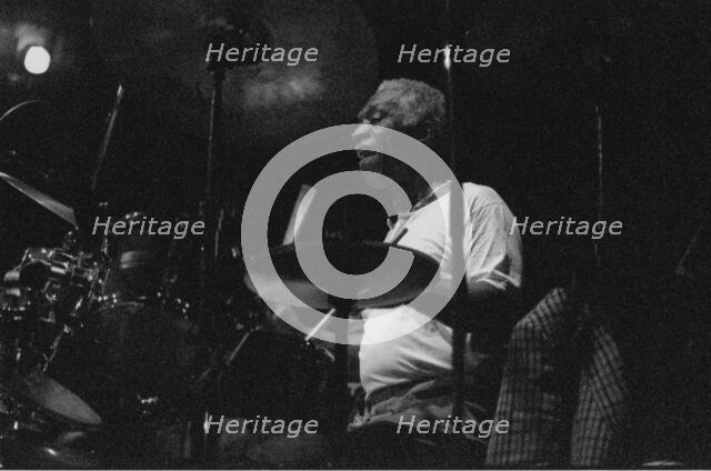 Art Blakey, Cambridge Jazz Festival, 1988. Creator: Brian Foskett.