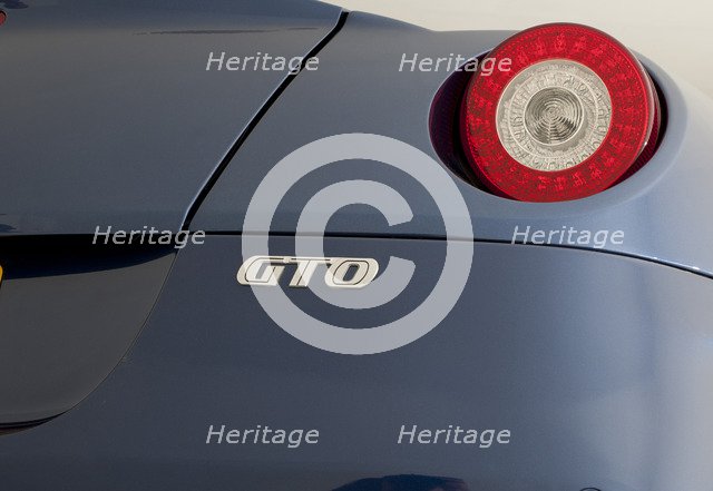 2010 Ferrari 599 GTO Artist: Unknown.