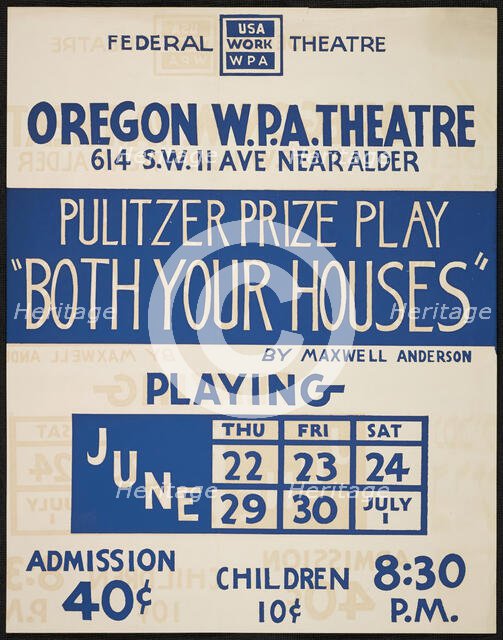 Both Your Houses, [193-]. Creator: Unknown.