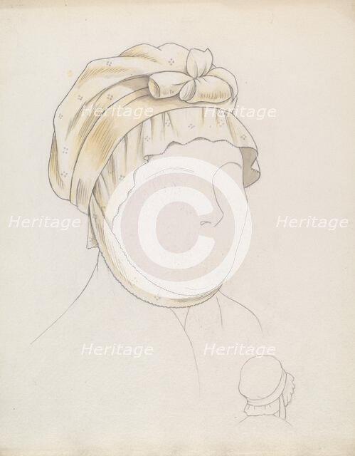 Headdress, c. 1937. Creator: Eva Noe.