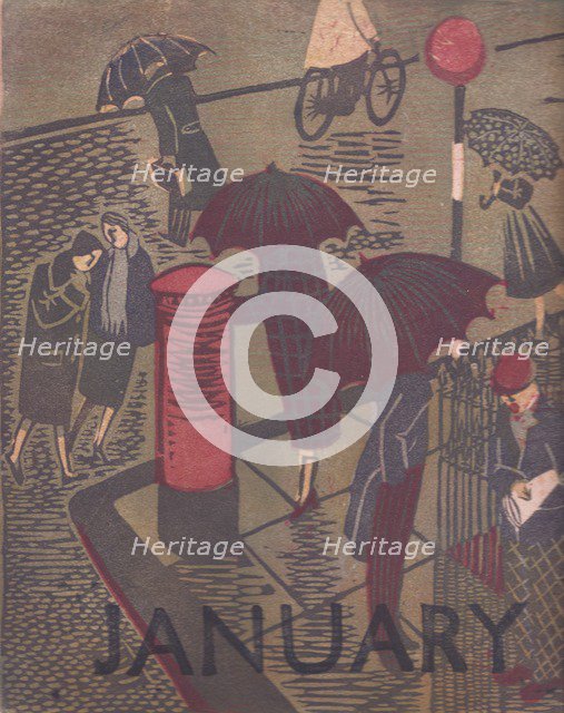 'January', 1951. Creator: Shirley Markham.