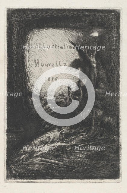 Illustration Nouvelle, 1876. Creator: François-Nicolas Chifflart.