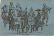 The Philosophers' Meal, after 1772. Creator: Unknown.