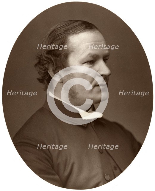 Rev Canon Farrar, DD, FRS, Canon of Westminster, 1876.Artist: Lock & Whitfield