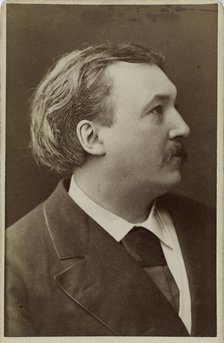 Portrait of Gustave Doré (1833-1883), 1883. Creator: Photo studio Nadar.