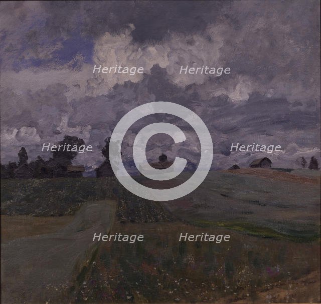 Stormy day, 1897. Artist: Levitan, Isaak Ilyich (1860-1900)