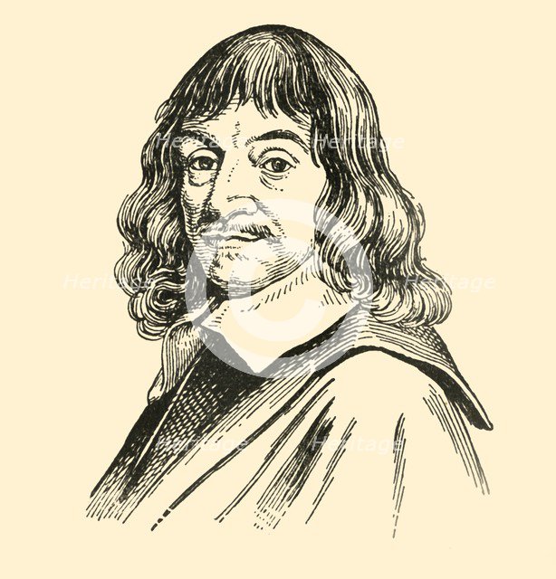 'Rene Descartes', (1933).  Creator: Unknown.