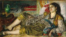 Odalisque, 1870. Creator: Pierre-Auguste Renoir.