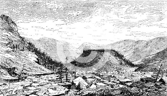 The 'Cup', at the source of the Oka, Russia, 1895. Artist: Unknown