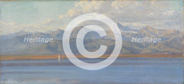 On Lake Massaciuccol, 1899. Creator: Elin Danielson-Gambogi.