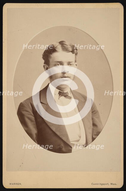 Portrait of George Brown Goode (1851-1896), Between 1866 and 1870. Creator: George K Warren.