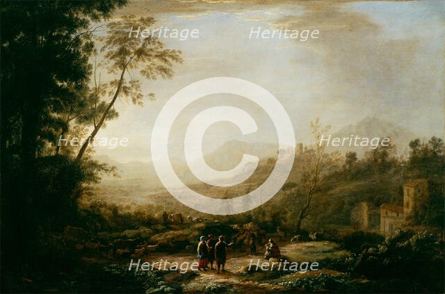 Sunrise, 1631. Creator: Claude Lorrain.