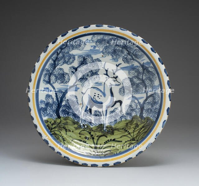 Charger, Bristol, 1700/50. Creator: Unknown.