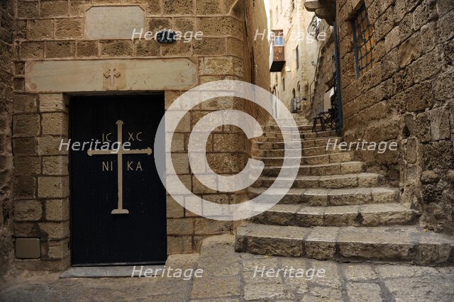 A street in the old town, Jaffa, Israel, 2013. Creator: LTL.