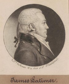 James Latimer, 1798. Creator: Charles Balthazar Julien Févret de Saint-Mémin.