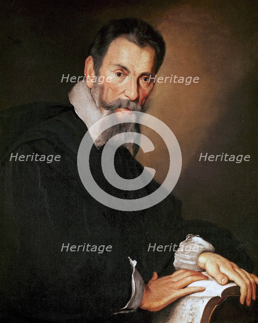 Portrait of the composer Claudio Monteverdi (1567-1643), .