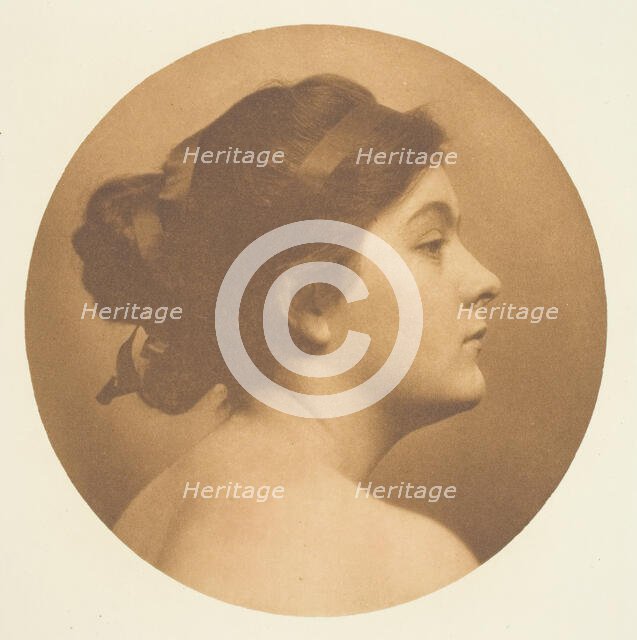 A Study, c. 1899. Creator: James Wells Champney.