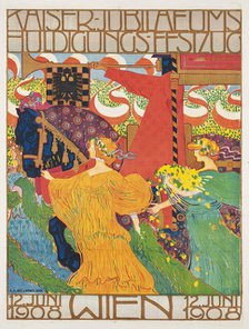 Kaiser-Jubiläums-Huldigungs-Festzug, 1908. Creator: Graf, Ludwig Ferdinand (1868-1932).