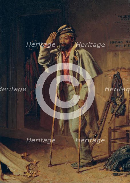 A Bit of War History: The Veteran, 1866. Creator: Thomas Waterman Wood.